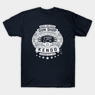 Kendo Gun Shop Grunge T-Shirt